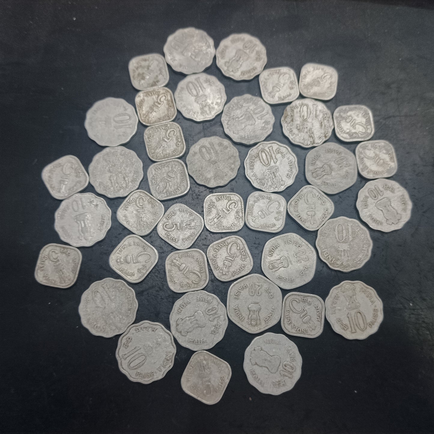 Lot of 42 Coins - Mixed Aluminium Commemorative (Ref : AUC1360)