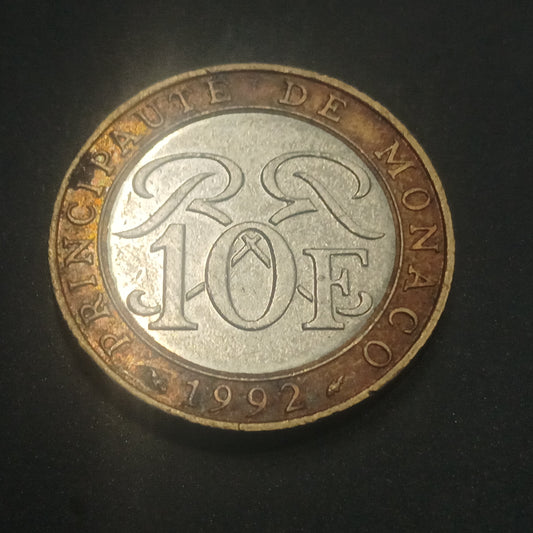 10 Francs 1992 - Monaco