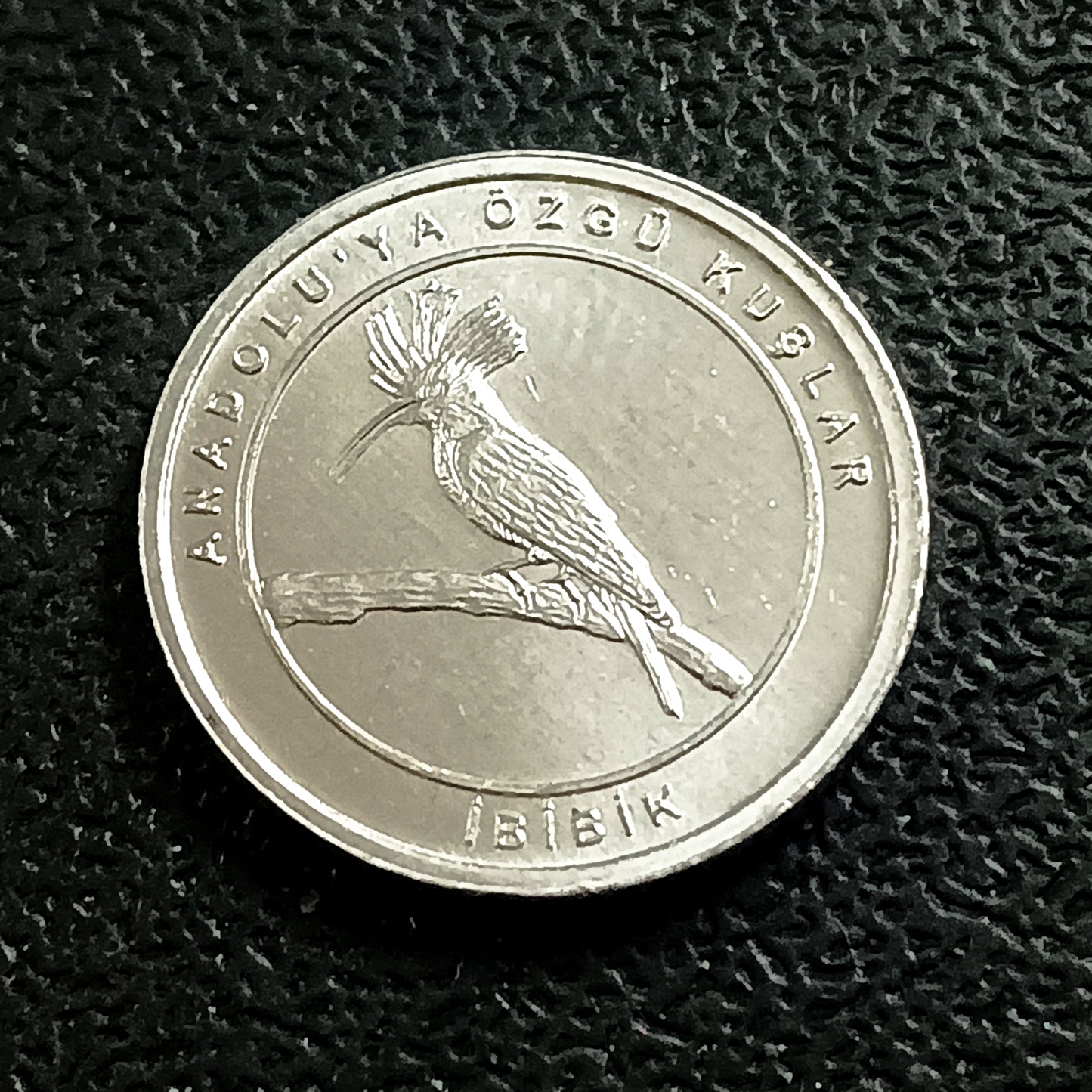 1 Kurus 2020 UNC (Eurasian hoopoe) - Turkey : Birds of Anatolia Series