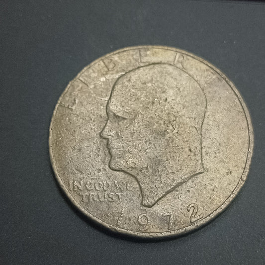 1 Dollar "Eisenhower Dollar" 1972 - U.S.A (Ref: AUC1950)