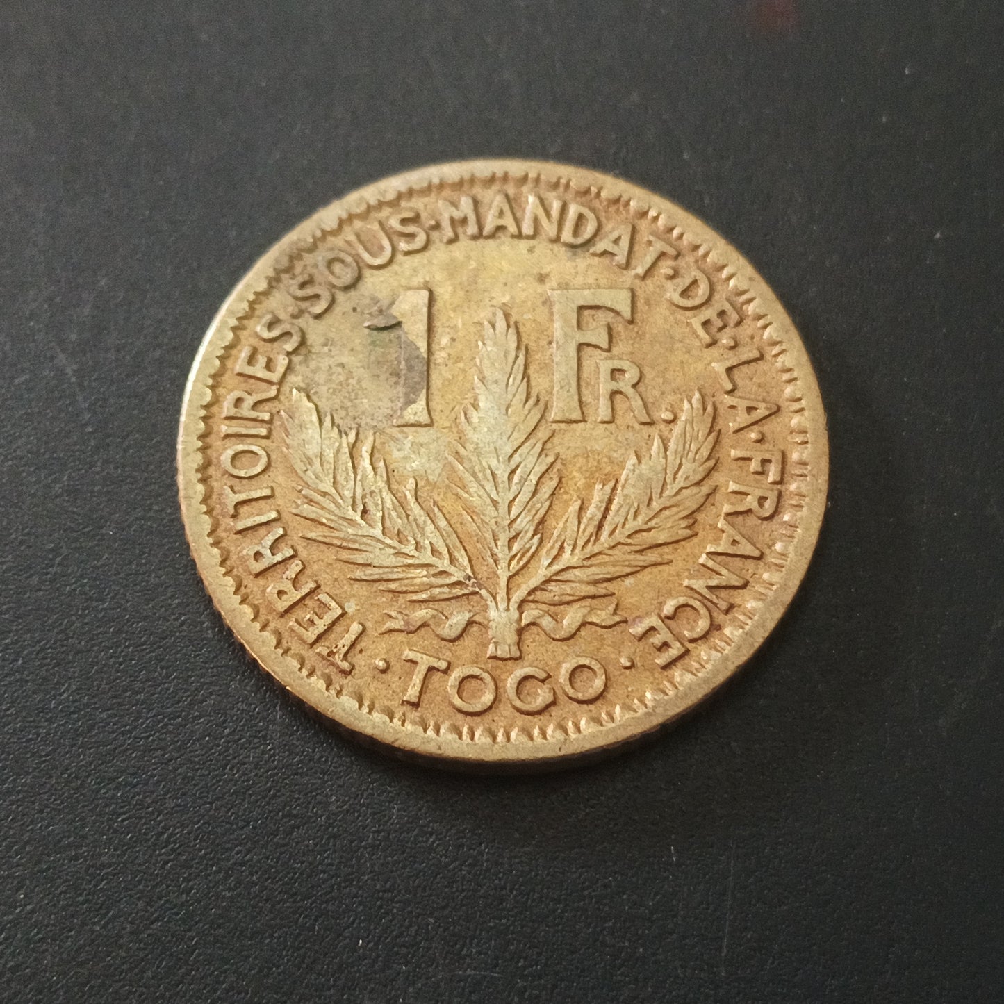 1 Franc 1925 - Togo (Ref : 120801)