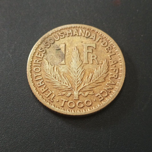 1 Franc 1925 - Togo (Ref : 120801)