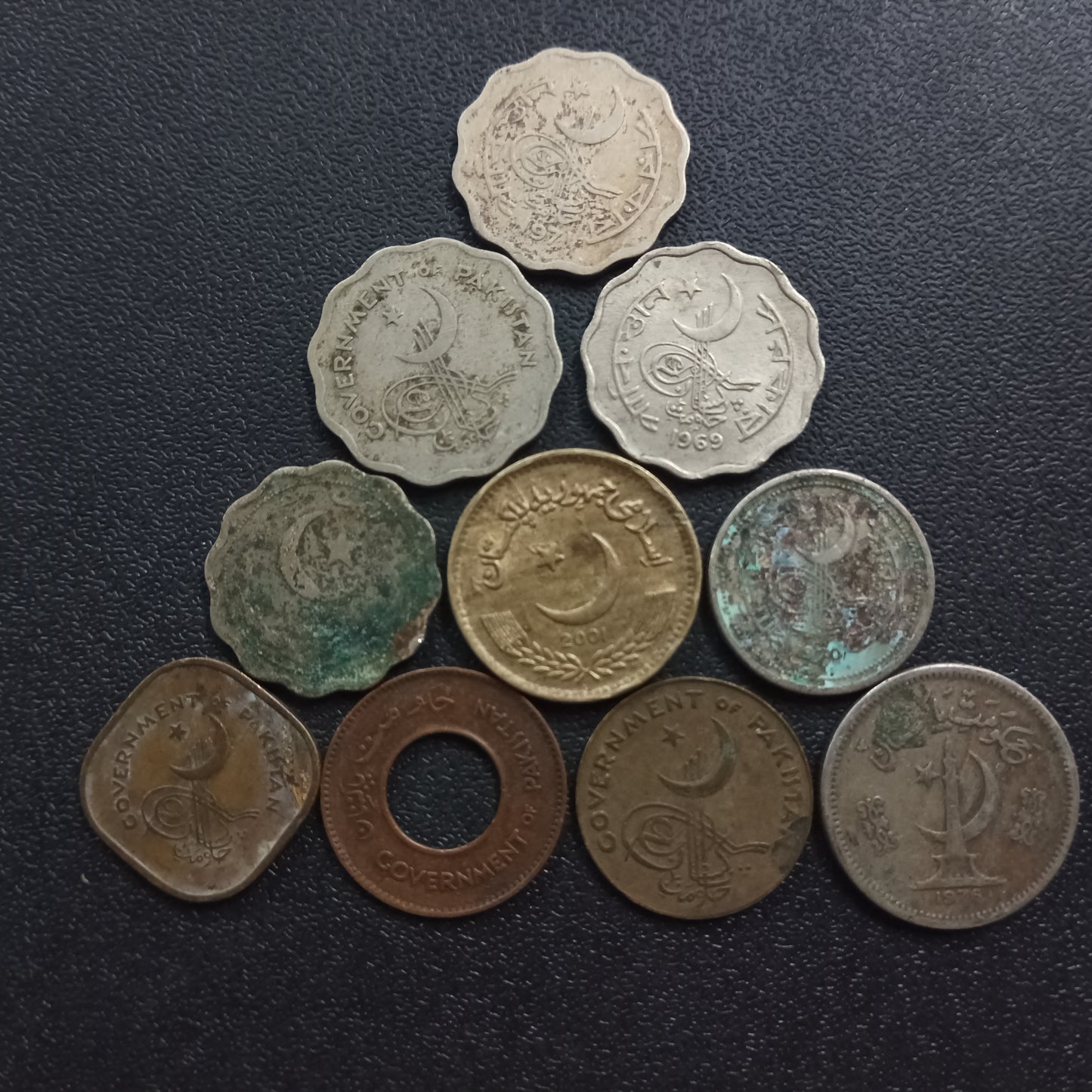 Lot of 10 Coins -Pakistan  (Ref : AUC0927)