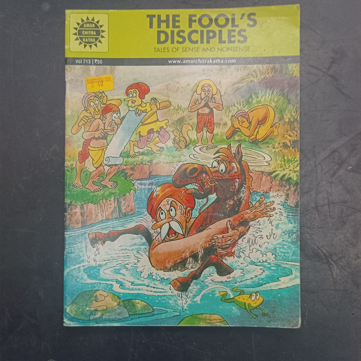 Amar Chitra Katha : The Fool's Disciple (Pre owned - Good Condition)