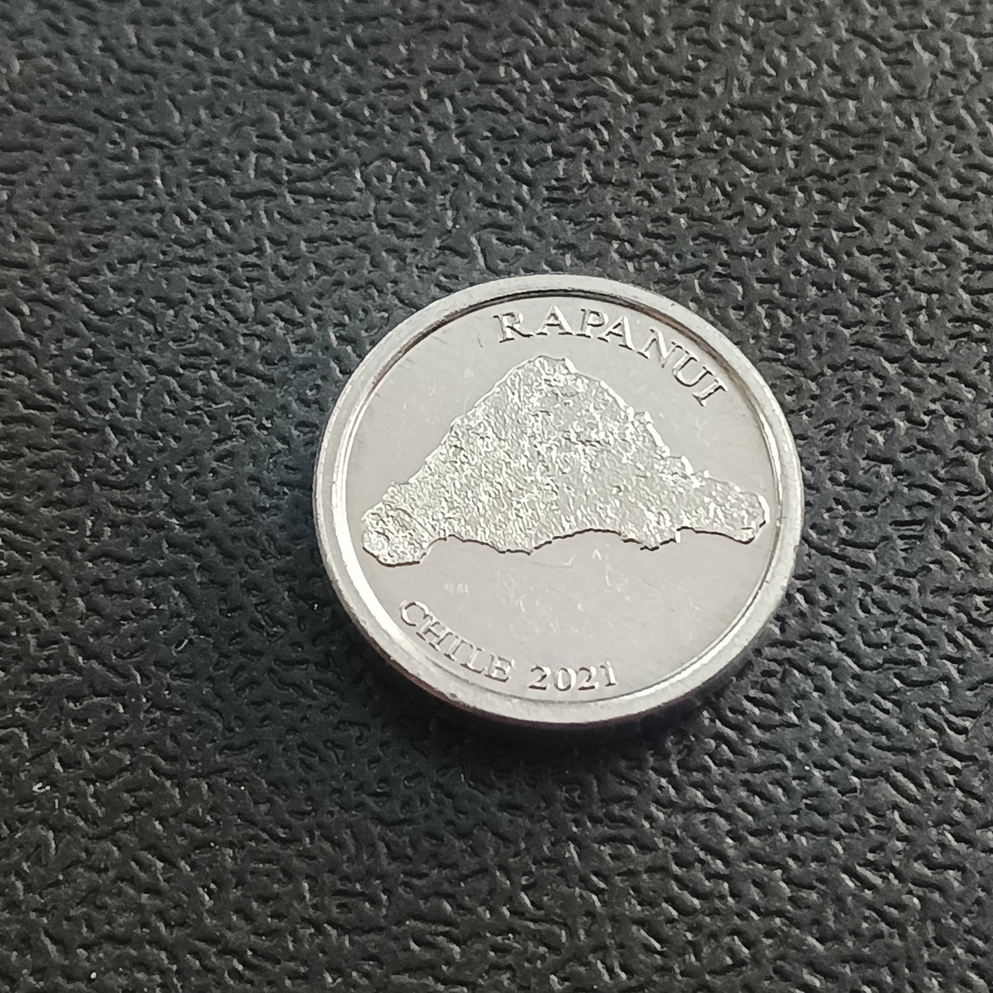 1 Peso 2021 - Rapa Nui (Easter Islands) Aluminiun - Type 1
