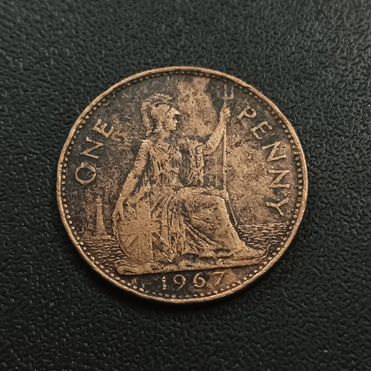 1 Penny  (Elizabeth II ) Big Coin- United Kingdom