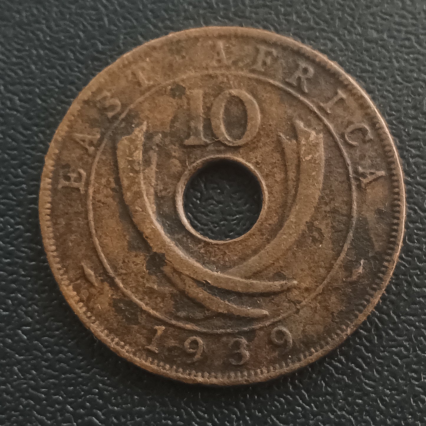 10 Cents 1939 - East Africa (Ref : 300509)