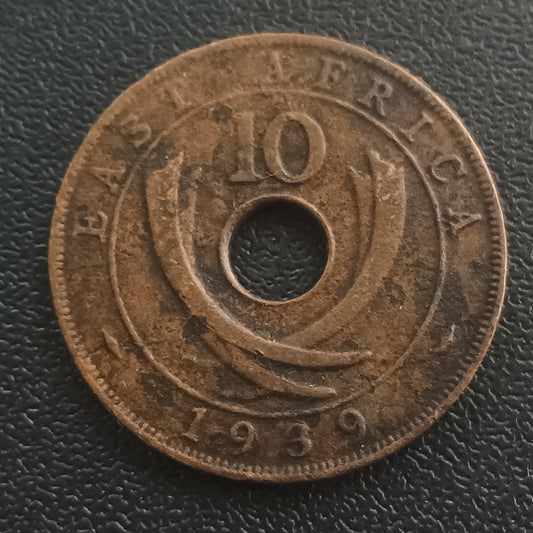 10 Cents 1939 - East Africa (Ref : 300509)