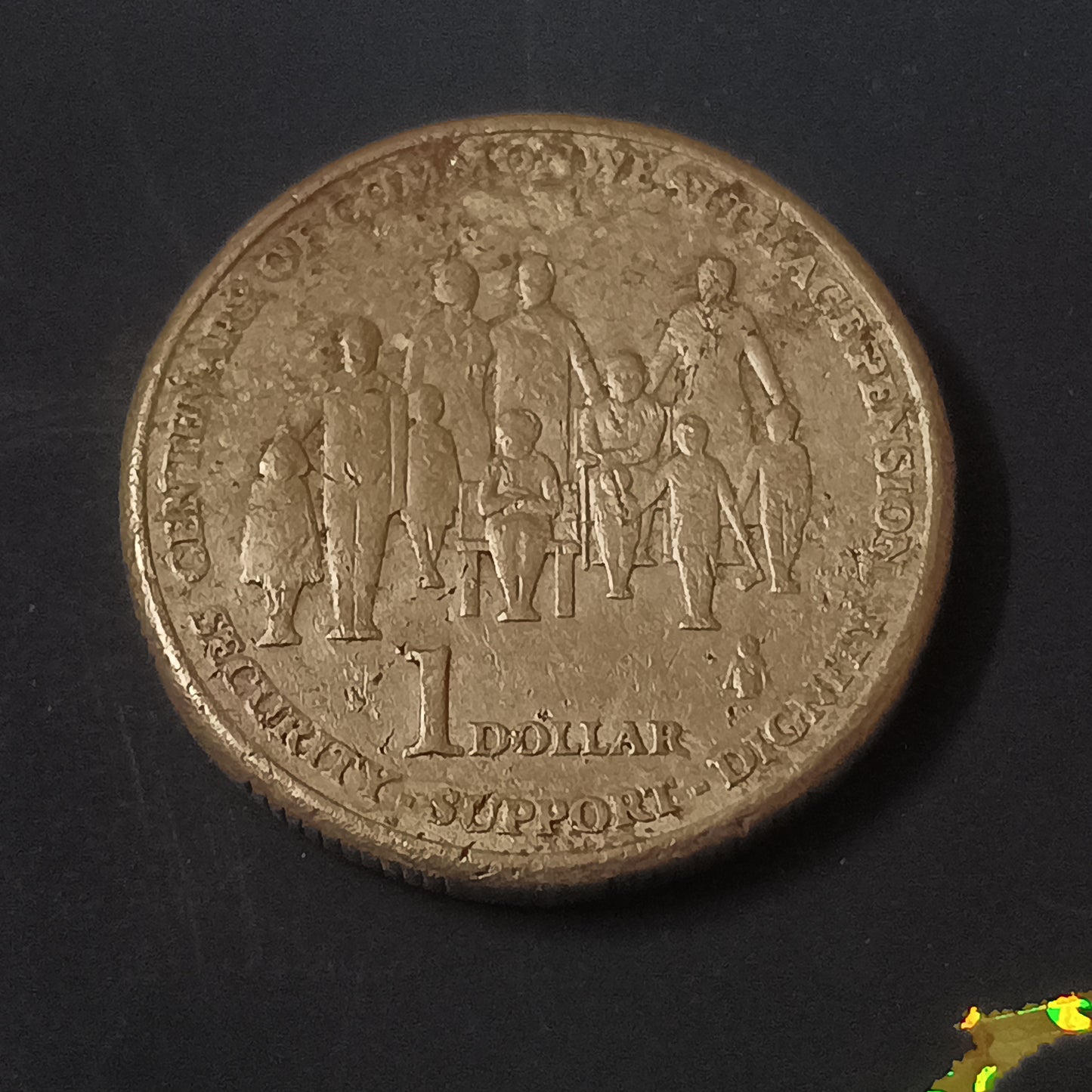 1 Dollar 2009  100th Anniversary of Commonwealth Age Pensions - Australia