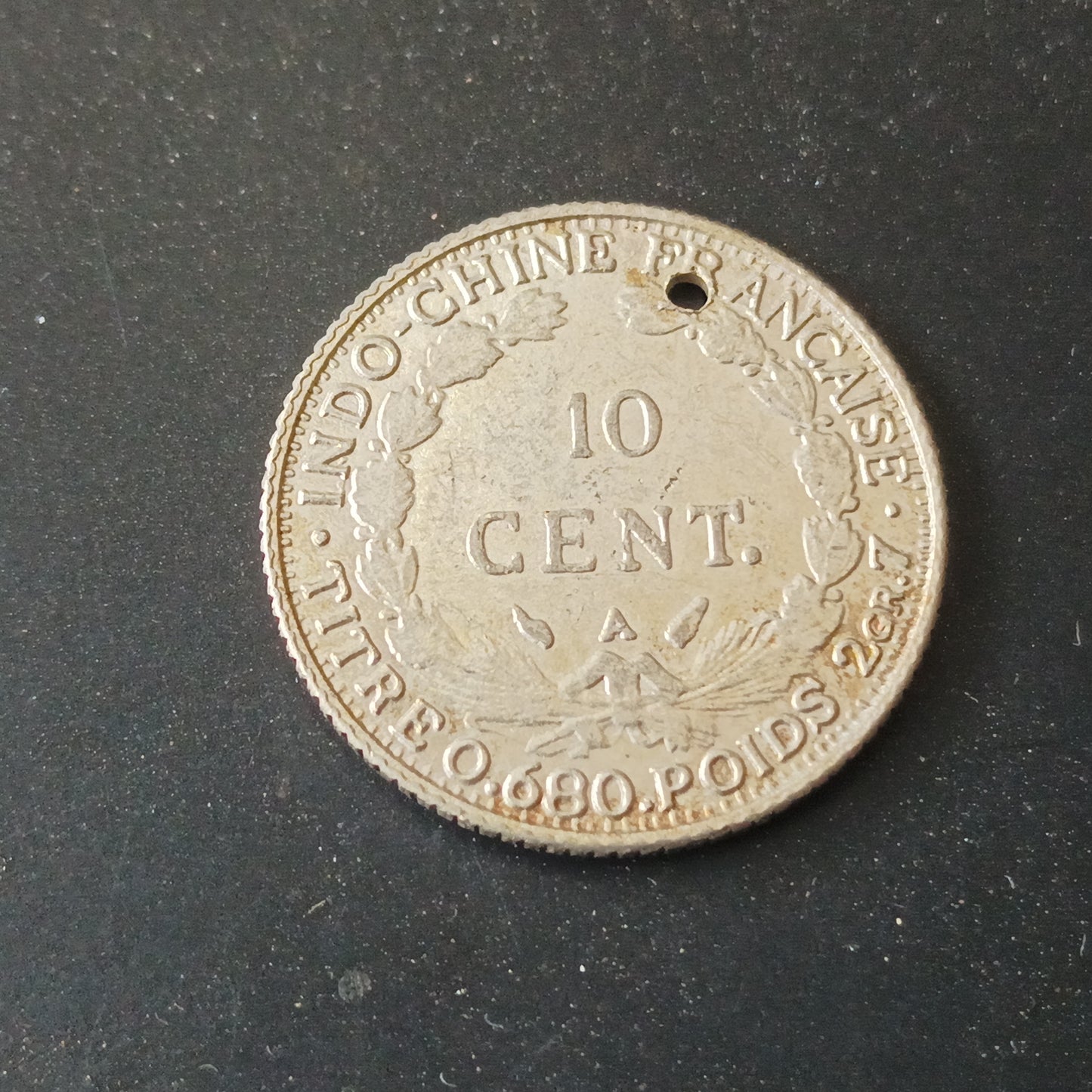 10 Cents (Pattern) Copper Nickel 1937 - French Indochina (Ref : AUC1382)