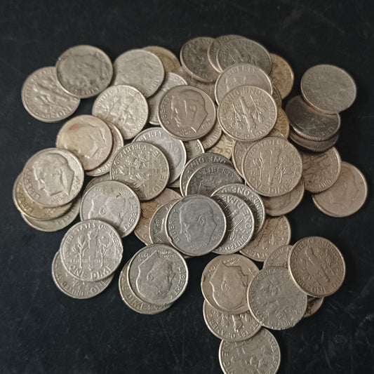 Lot of 1 Dime U.S.A (mixed Years)