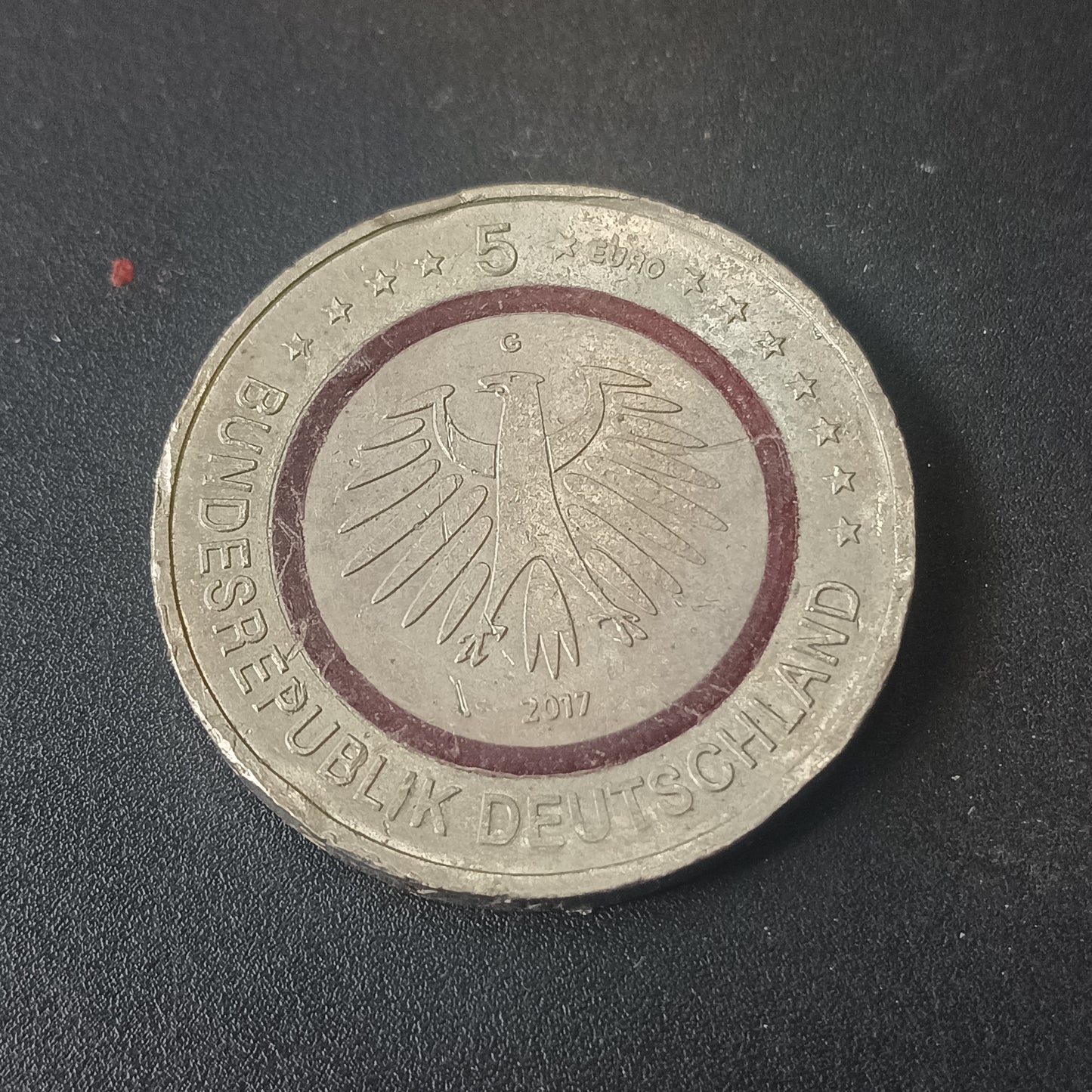 5 Euros 2017 G (Tropical Zone) - Germany (Ref: 310701)