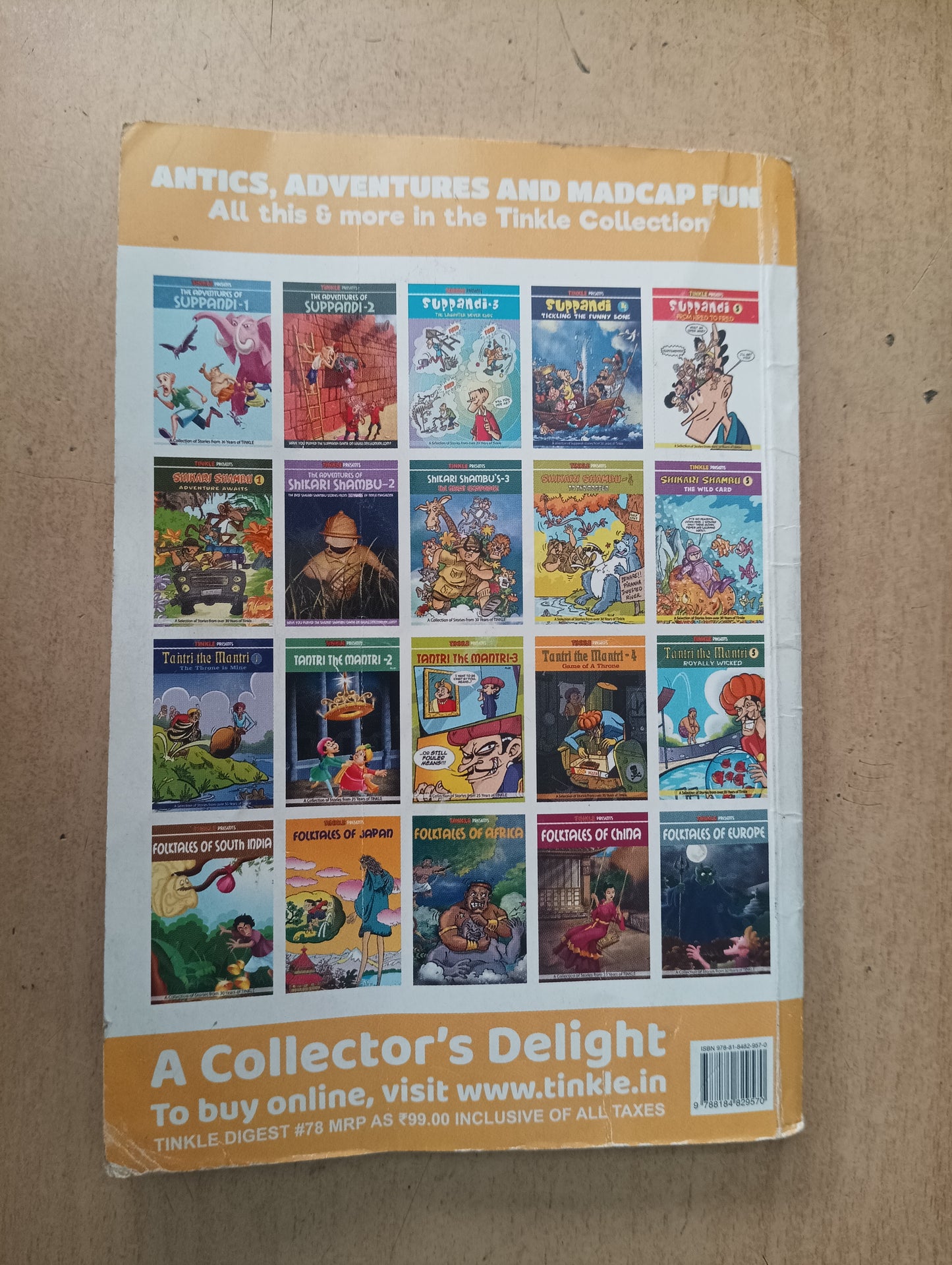 Tinkle Digest No 78 (Used Condition)