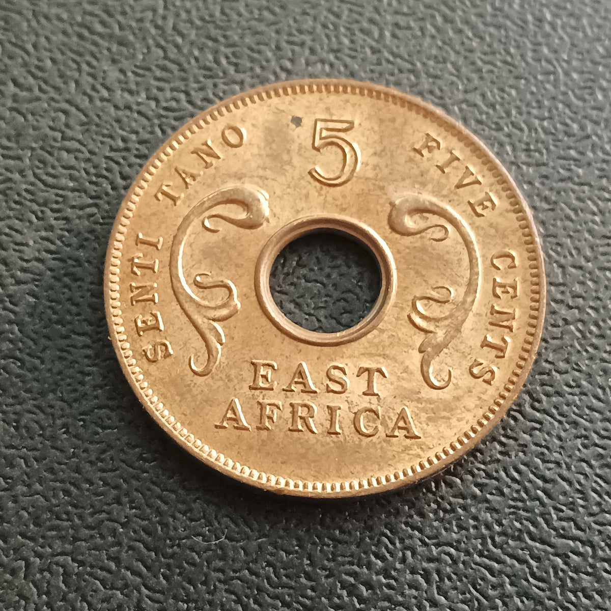 5 Cents 1964 XF+ - East Africa (Ref : AUC2012)