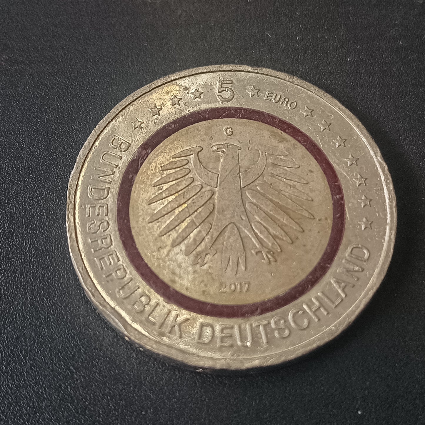 5 Euros 2017 G (Tropical Zone) - Germany (Ref: 310702)
