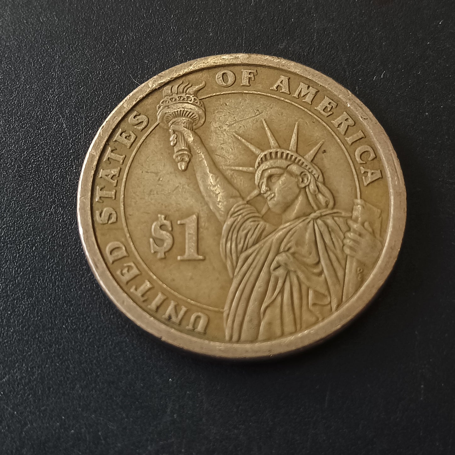 1 Dollar (Thomas Jefferson - 3rd President - 1801-1809) - U.S.A  Presidential $1 Coin Program