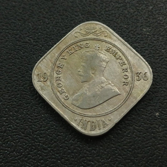 2 Anna 1936 Bombay (Ref : AUC0286)