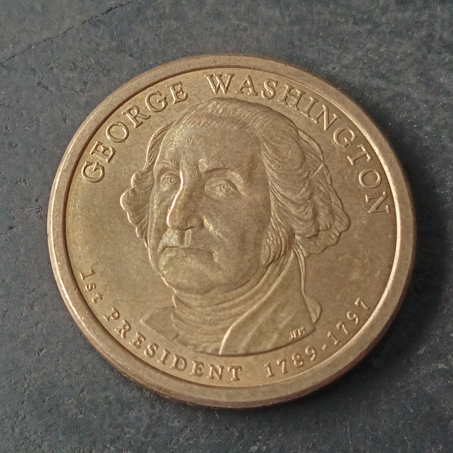 1 Dollar - George Washington (1st President) Presidential Dollar XF - U.S.A.
