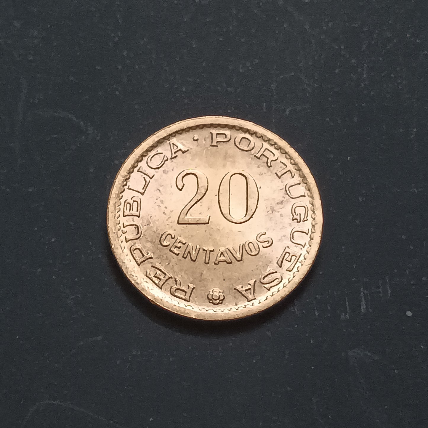 20 Centavos 1971 AUNC - Sao Tome and Principe