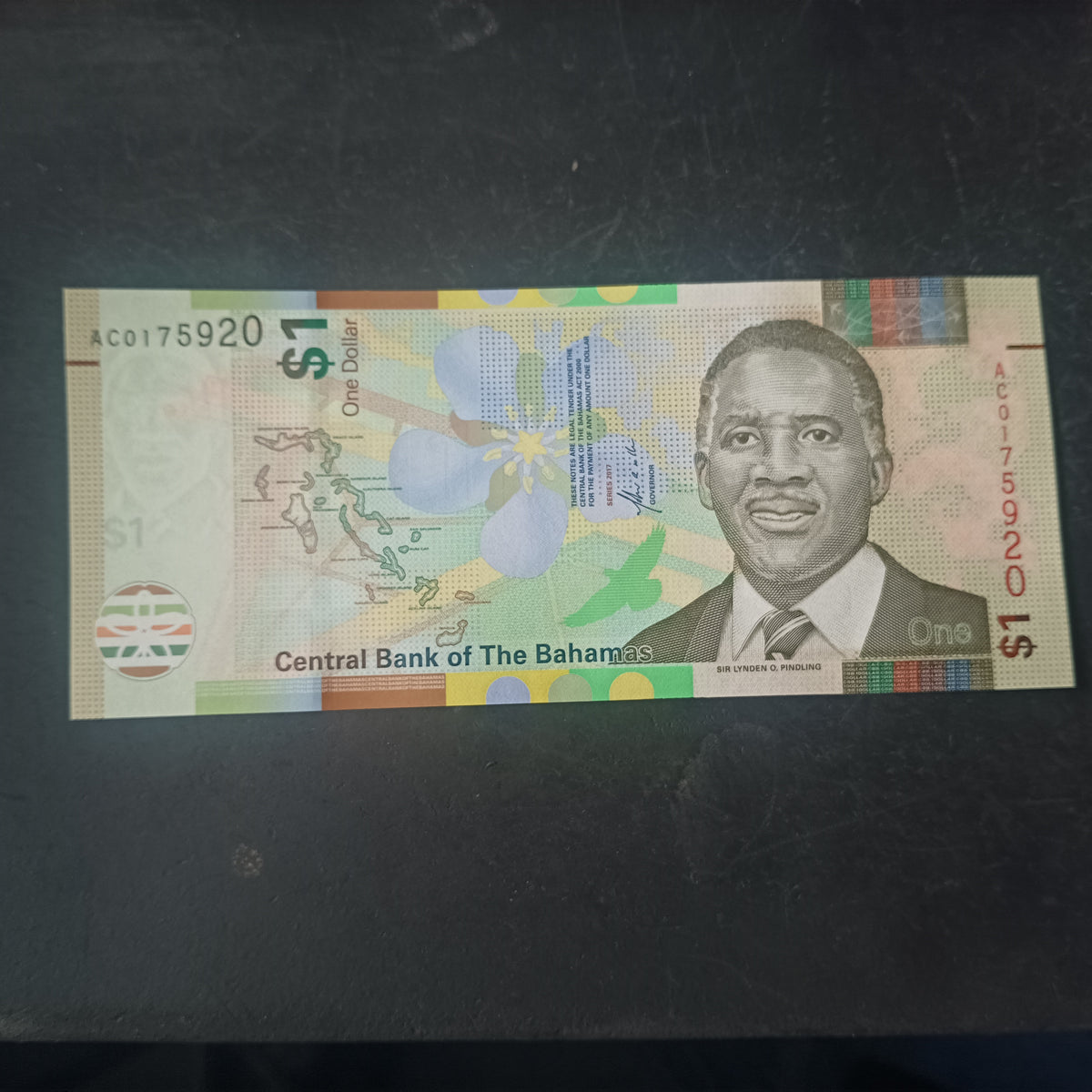 1 Dollar 2017 UNC - Bahamas