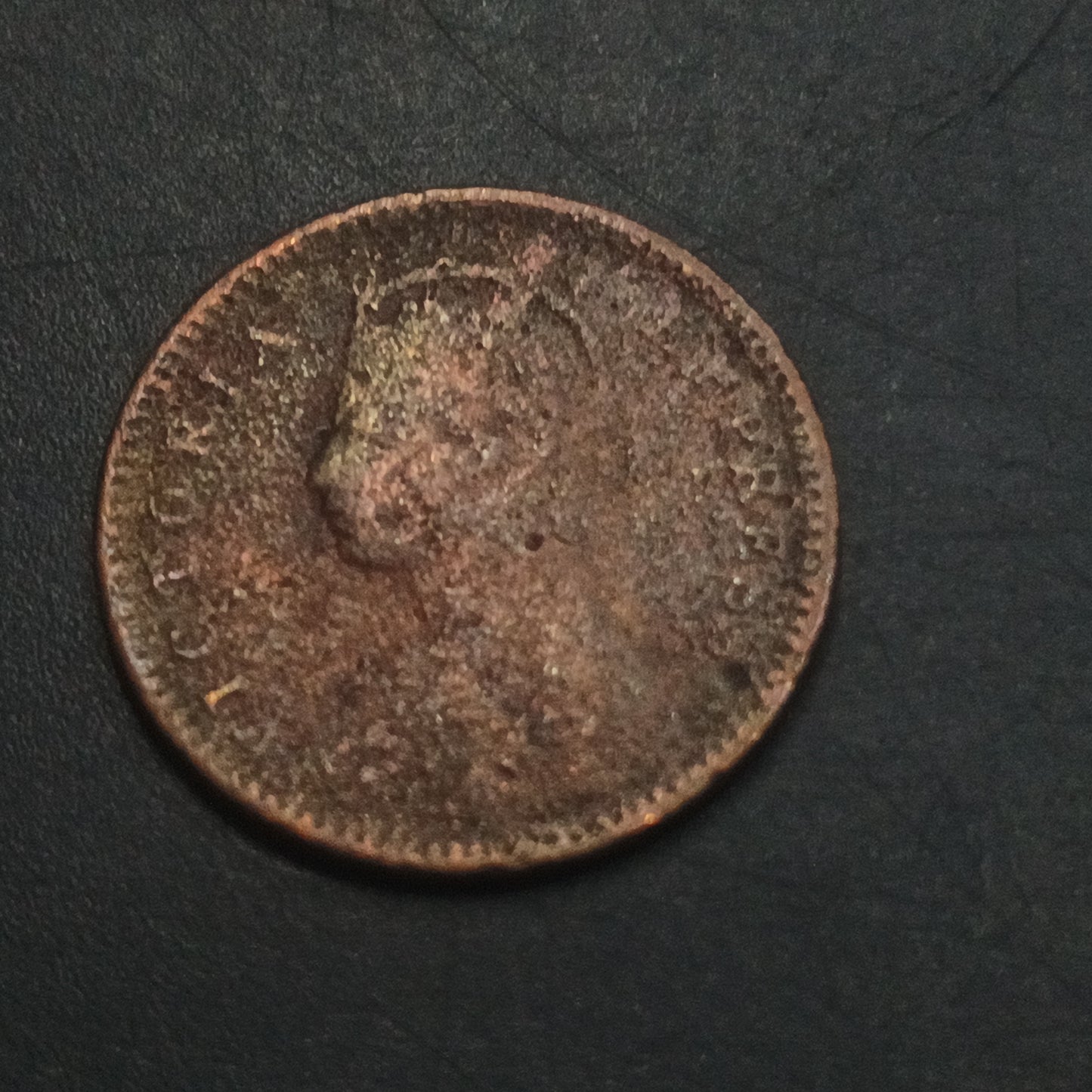 1/12 Anna 1898 Victoria Scarce (Ref : AUC1350)