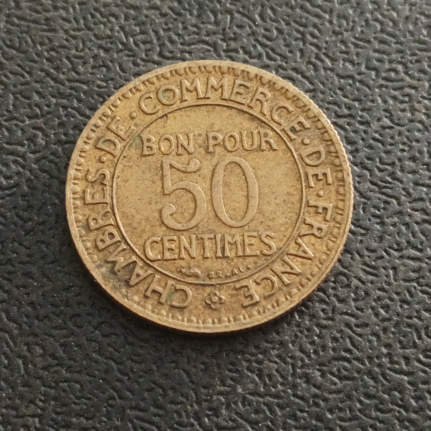 50 Centimes 1924 (Chambers of Commerce) - France - (Ref : AUC0962)