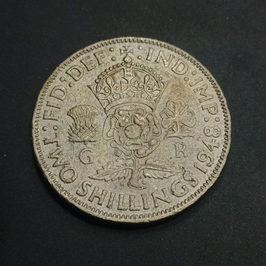 2 Shillings - George VI with 'IND:IMP' (1947-1948) - United Kingdom