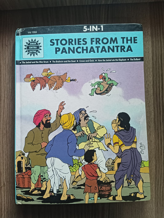 Amar Chitra Katha (5 in 1) - Hard Bound (Pre-owned very good condition)