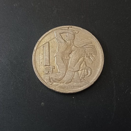 1 Korun 1922 - Czechoslovakia (Ref : AUC1681)