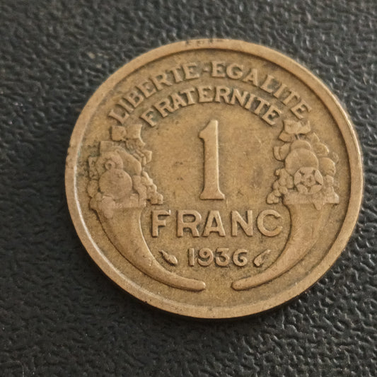 1 Franc 1936 - France  (Ref : AUC0964)