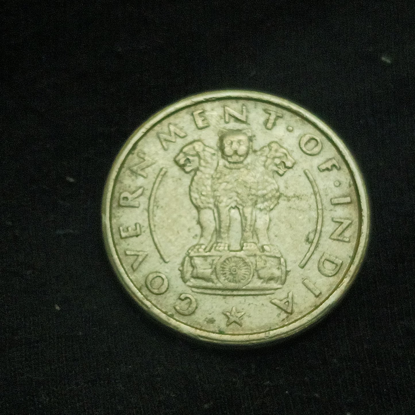 1 Rupee 1950 XF Bombay Scarce - (Ref : 140605)