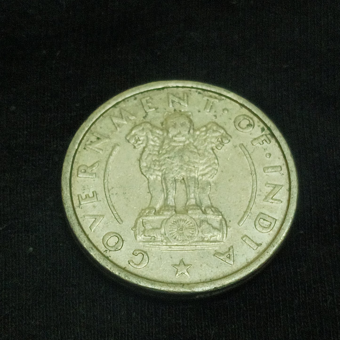 1 Rupee 1950 XF Bombay Scarce - (Ref : 140609)