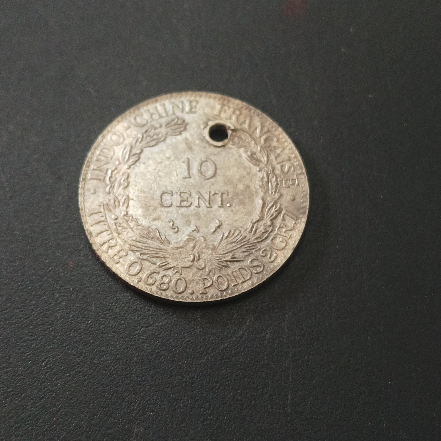 10 Cents (Pattern) Copper Nickel 1937 - French Indochina  - (Ref : AUC1742)
