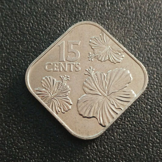 15 Cents 2018 UNC - Bahamas
