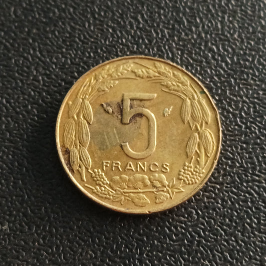 5 Francs CFA - Central African States