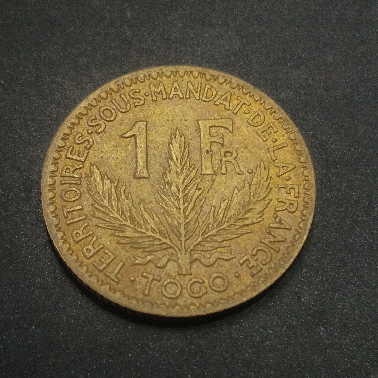 1 Franc 1924 - Togo (Ref : 040802)
