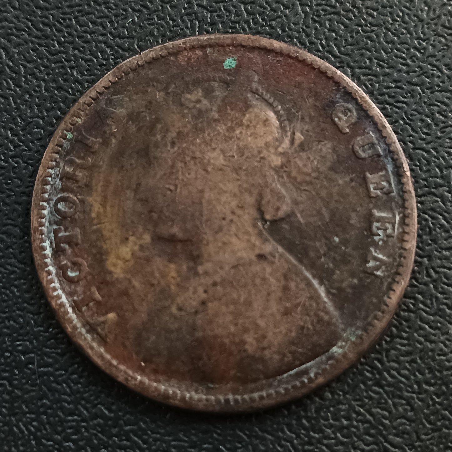 1/2 Anna 1862 Victoria (Ref : AUC0713)