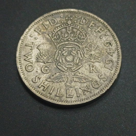 2 Shillings - George VI without 'IND:IMP' (1949-1951) - United Kingdom