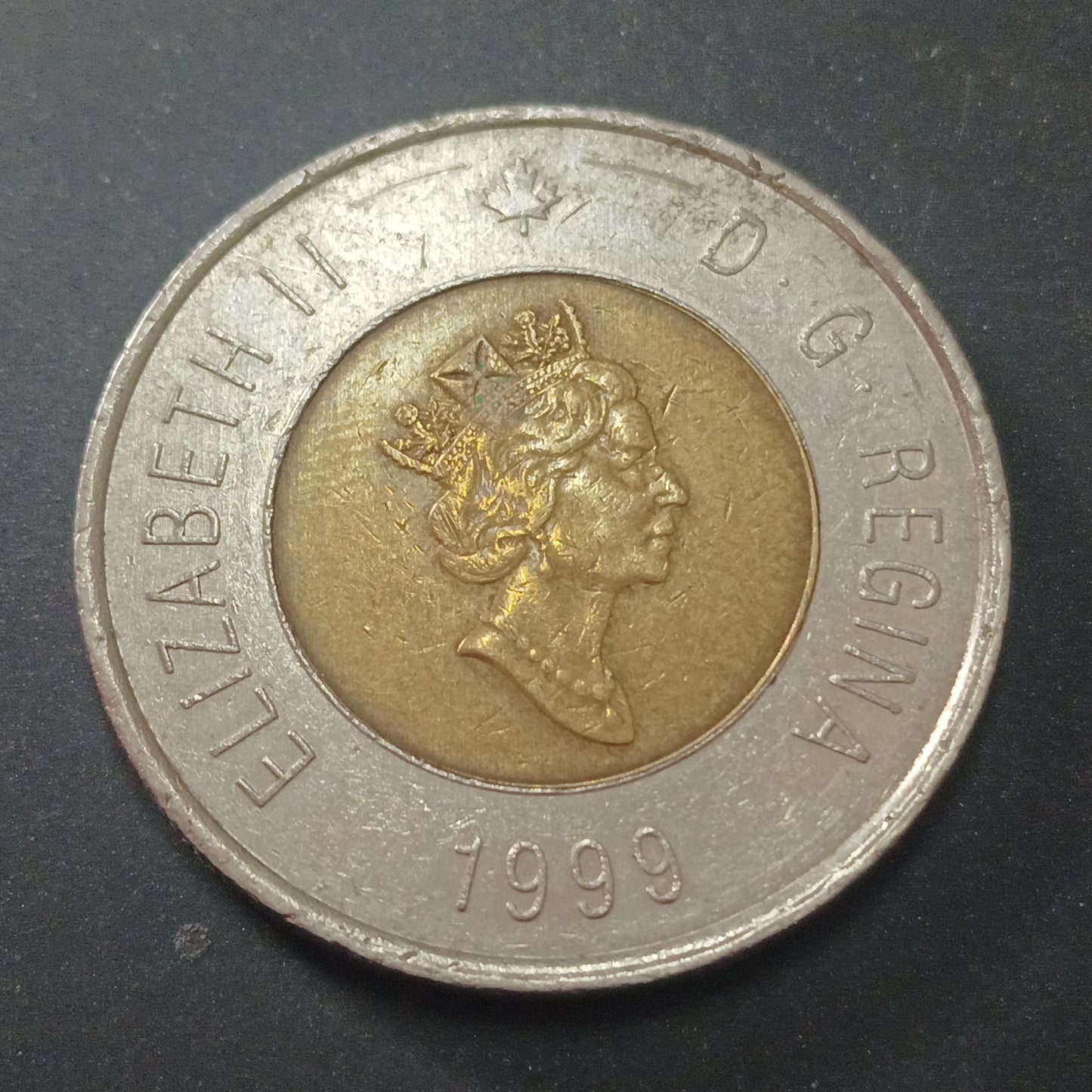 2 Dollars 1999 : Creation of the territory of Nunavut -  Canada