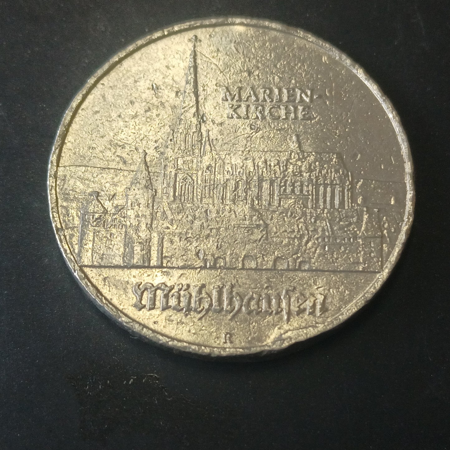 5 Mark 1989 (Marienkirche) - Germany (Ref: AUc1893)