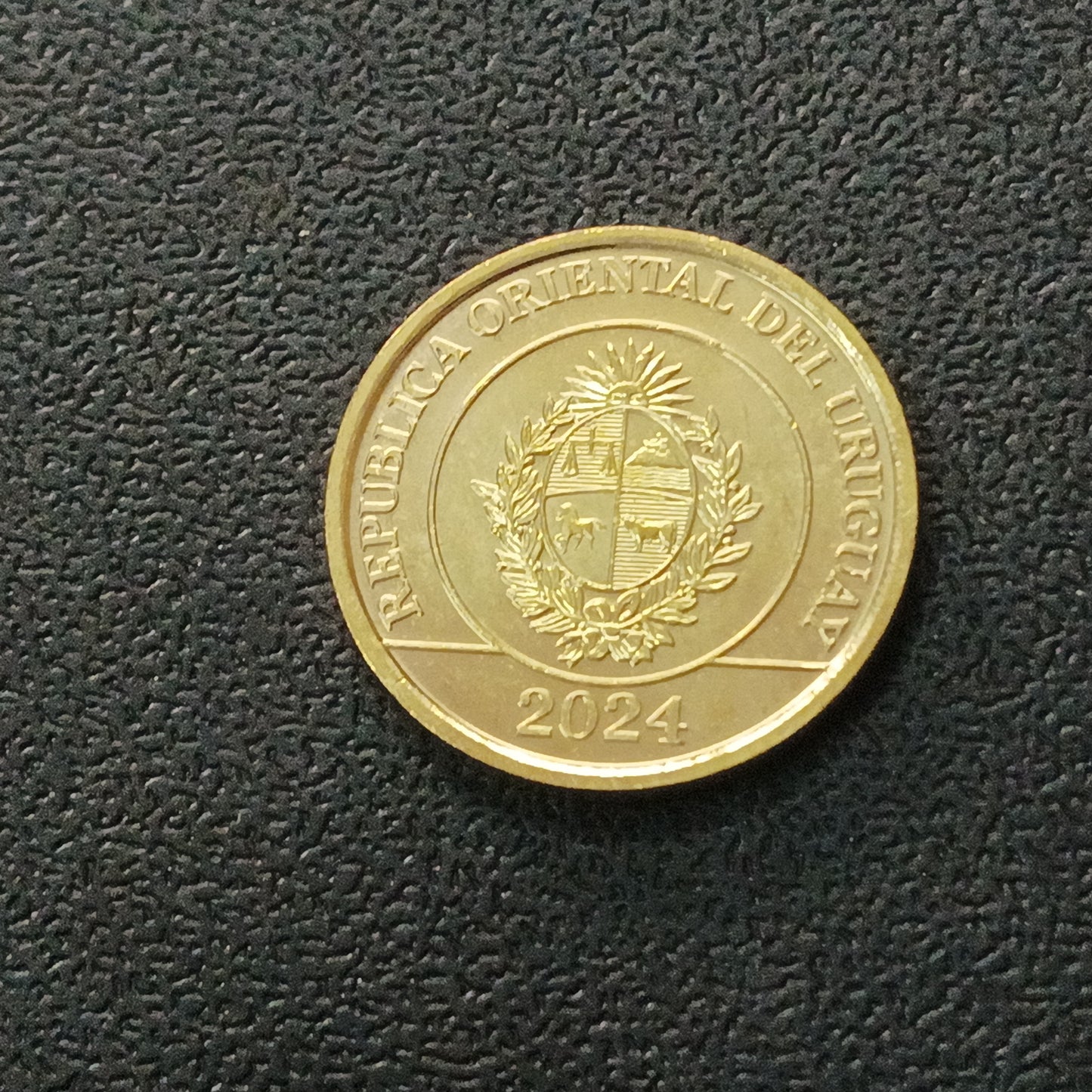1 Peso Uruguayo (Mulita) 2024 UNC - Uruguay