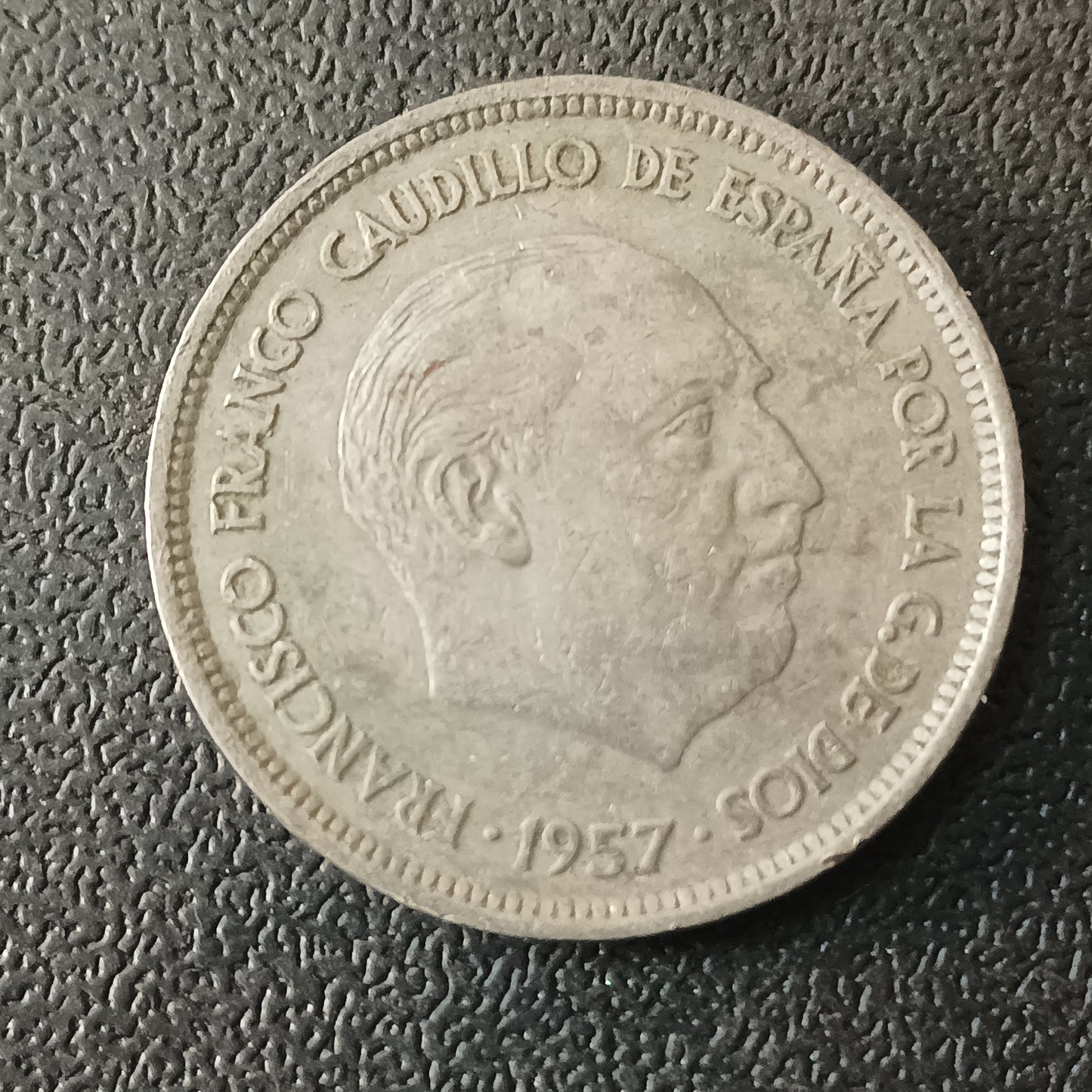25 Pesetas 1957 - Francisco Franco - Spain