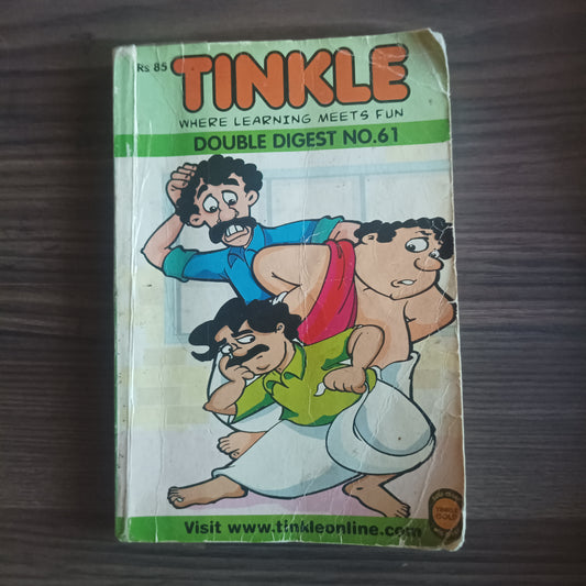 Tinkle Double Digest No 61 - (Preowned - Ok Condition)