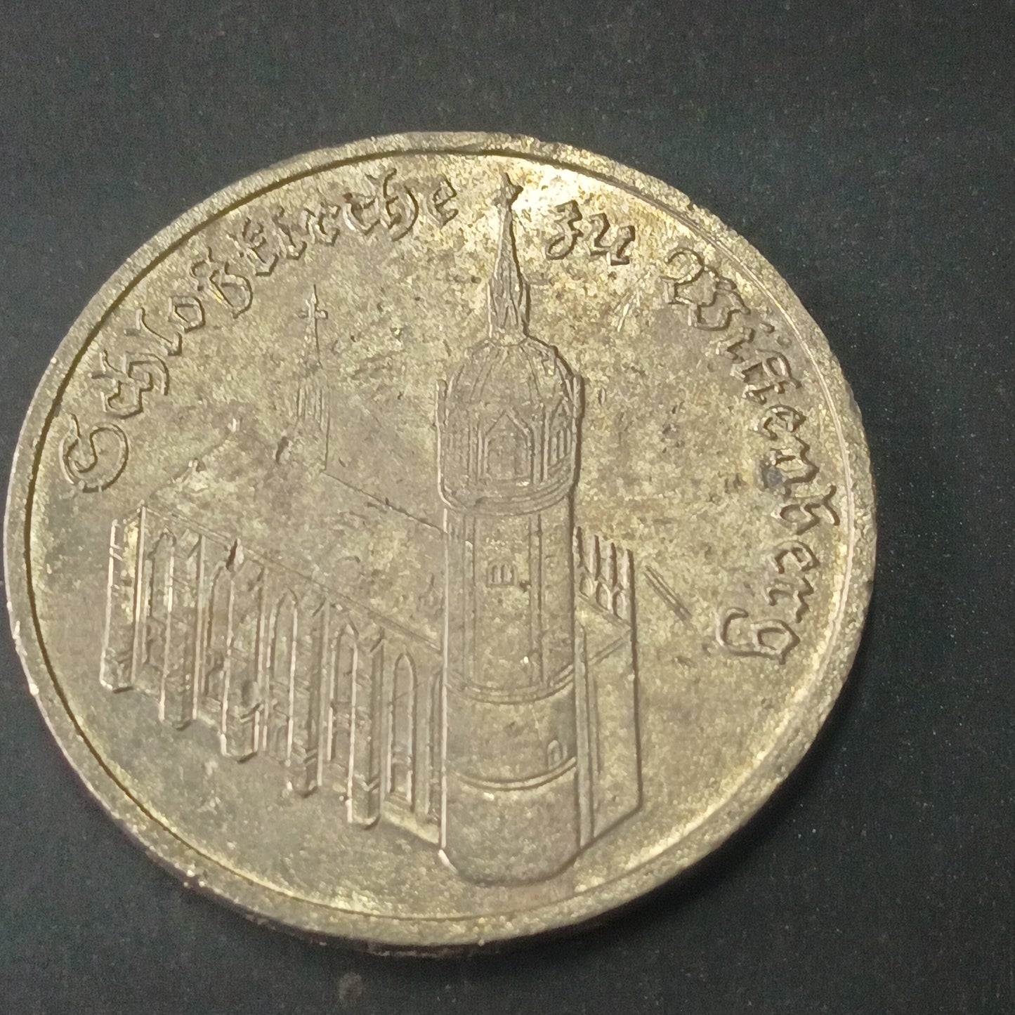 5 Mark  1983 (Wittenberg Church) Scarce - Germany (Ref : AUC1790)