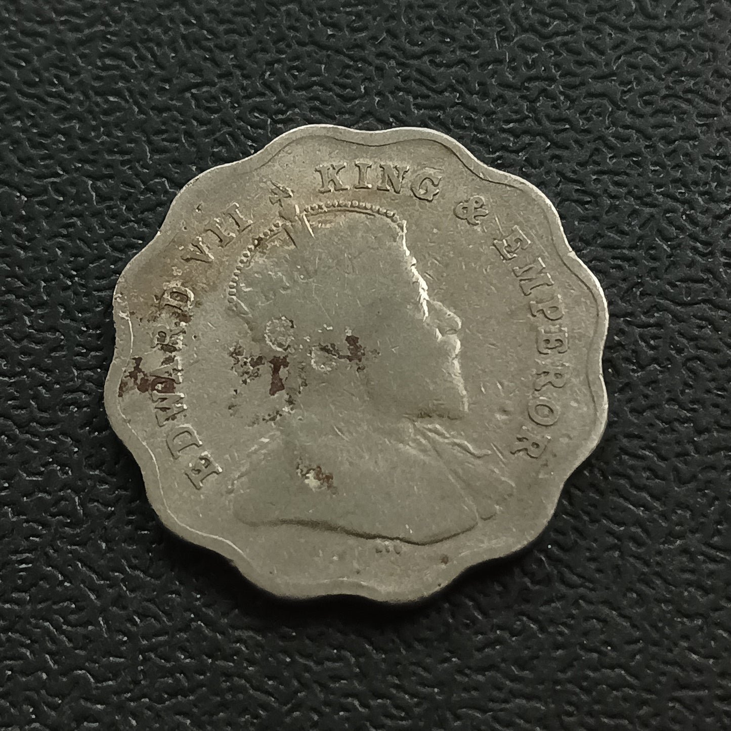 1 Anna Edward Scarce 1910 (Ref : AUC0934)