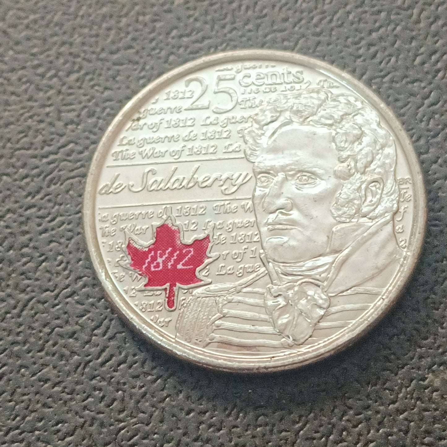 25 Cents 2013 (De salaberry: The War of 1812) - Canada - Colored