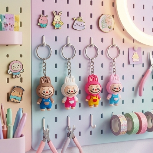 Labubu Doll Key chain - Small (1 piece)