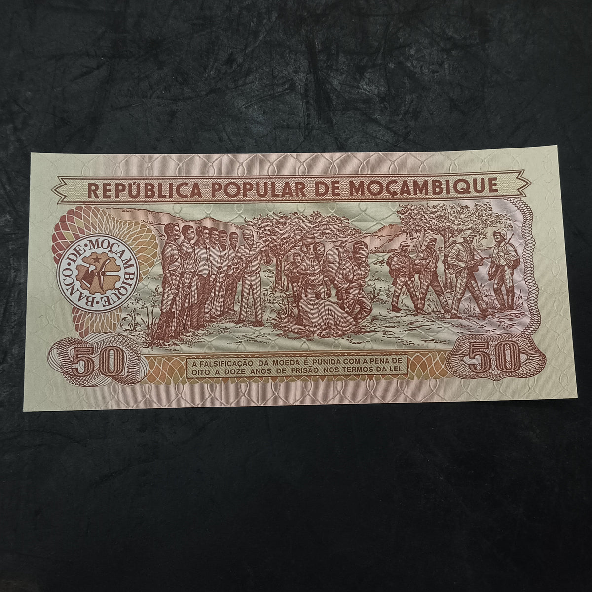 50 Meticais 1986 UNC - Mozambique