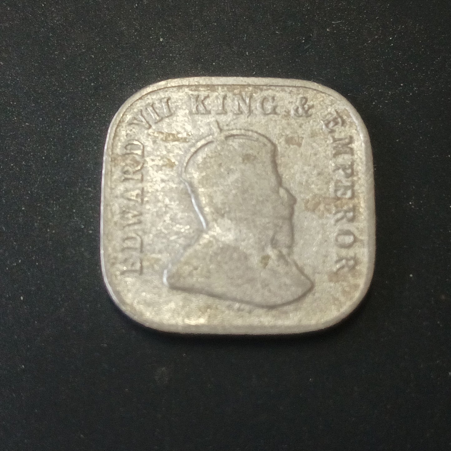 5 Cents 1910 Edward VII - Ceylon (Ref : AUC1533)