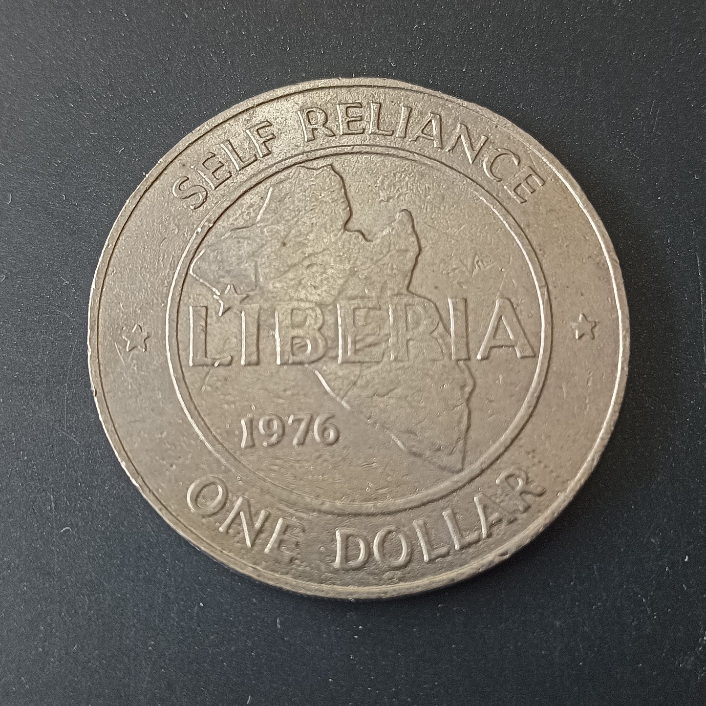 1 Dollar 1976 - Liberia (Ref : AUC1687)